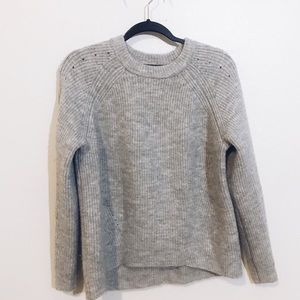 Grey Knit Sweater